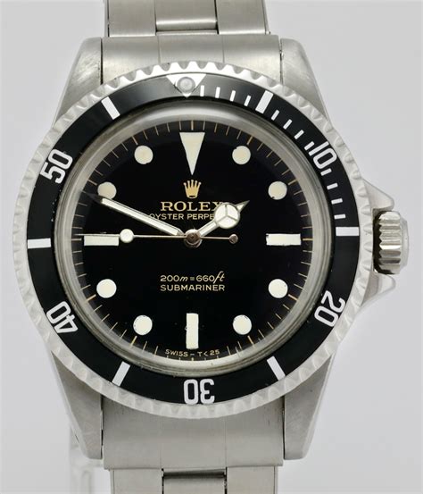 Rolex Submariner Gilt 'Bart Simpson' glossy dial Ref.